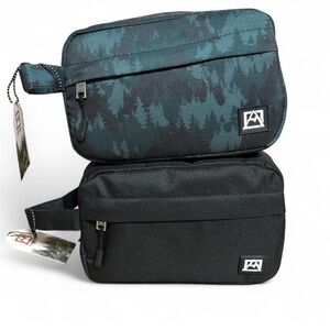 Bundle Avalanche Outdoor Supply Travel Case Stylish Black and Green Read Descrip